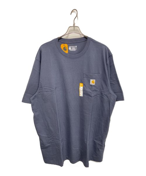 CarHartt（カーハート）CarHartt (カーハート) ポケットTシャツ グレー サイズ:XL 未使用品の古着・服飾アイテム