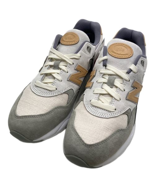 NEW BALANCE（ニューバランス）NEW BALANCE (ニューバランス) KITH (キス) ローカットスニーカー / MT580KB アイボリー×ベージュ サイズ:26.5cm 未使用品の古着・服飾アイテム