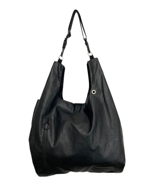 Wizzard（ウィザード）Wizzard (ウィザード) PADDED LEATHER MARKET BAG ブラックの古着・服飾アイテム