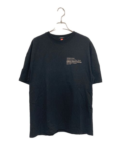 Denham（デンハム）Denham (デンハム) バックプリントTシャツ ブラック サイズ:Ｓの古着・服飾アイテム