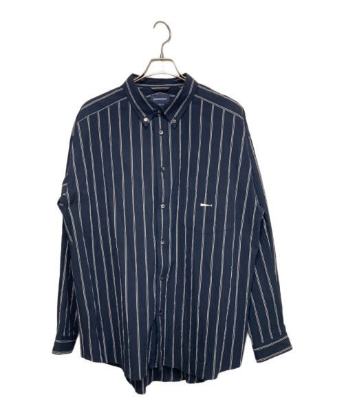 DESCENDANT（ディセンダント）DESCENDANT (ディセンダント) KENNEDY'S MULTI STRIPE LS SHIRT ネイビー サイズ:3の古着・服飾アイテム