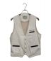 California Line（カリフォルニア ライン）の古着「White Duck Work Vest」｜アイボリー