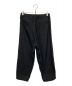 KEBOZ (ケボズ) TECH TUCK EASY PANTS ブラック サイズ:L：6000円