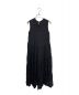 ne quittez pas (ヌキテパ) Cotton Voile Shirring Sleeveless Dress ブラック サイズ:Ｓ：8000円