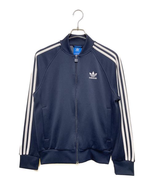 adidas（アディダス）adidas (アディダス) トラックジャケット インディゴ サイズ:Ｍの古着・服飾アイテム