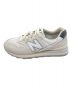 NEW BALANCE (ニューバランス) ローカットスニーカー ホワイト サイズ:24㎝：5000円