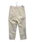 STUDIO NICHOLSON (スタジオニコルソン) BILL PANT IN CREAM PEACHED TWILL COTTON アイボリー サイズ:Ｓ：15000円