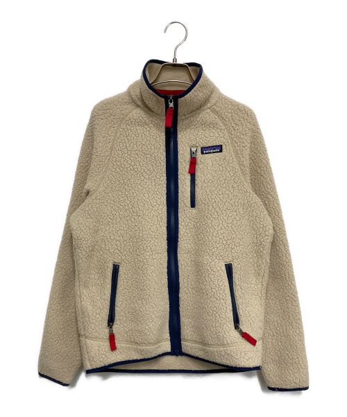 Patagonia（パタゴニア）Patagonia (パタゴニア) レトロパイルジャケット アイボリー サイズ:Sの古着・服飾アイテム