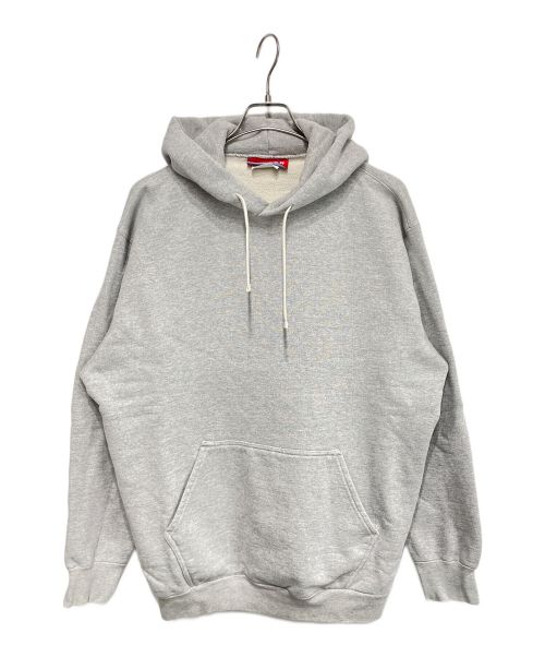 NEVVER（ニューアー）NEVVER (ニューアー) Hooded Sweatshirt グレー サイズ:XLの古着・服飾アイテム