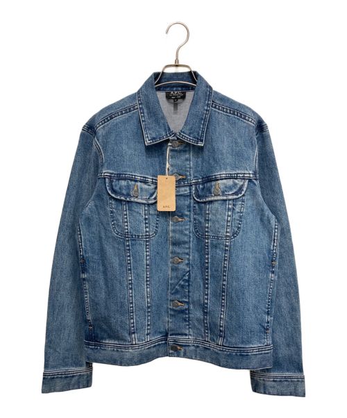 A.P.C.（アーペーセー）A.P.C. (アーペーセー) デニムジャケット / VESTE JEAN ブルー サイズ:Ｍ 未使用品の古着・服飾アイテム