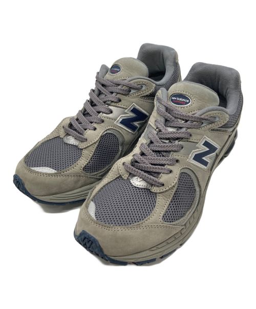 NEW BALANCE（ニューバランス）NEW BALANCE (ニューバランス) ML2002RA グレー×ネイビー サイズ:27㎝の古着・服飾アイテム