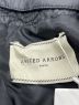 中古・古着 UNITED ARROWS (ユナイテッドアローズ) エンブロイダリーキルトAラインコート ブラック サイズ:36 未使用品：18000円