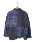 BoTT (ボット) creativedrugstore (クリエイティブドラッグストア) BOX Flannel Shirt ブラウン×ブルー サイズ:Ｍ：13000円