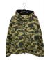 A BATHING APE（アベイシングエイプ）の古着「1ST CAMO WINDSTOPPER SHARK HOODIE」｜オリーブ