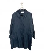 outersunsetアウターサンセット）の古着「soutien collar short coat」｜ネイビー