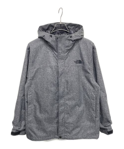 THE NORTH FACE（ザ ノース フェイス）THE NORTH FACE (ザ ノース フェイス) ノベルティーカシウストリクライメートジャケット グレー×ブラック サイズ:Lの古着・服飾アイテム