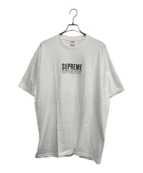 SUPREME（シュプリーム）SUPREME (シュプリーム) PARIS TEE ホワイト サイズ:XLの古着・服飾アイテム