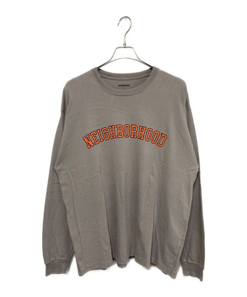 NEIGHBORHOOD（ネイバーフッド）NEIGHBORHOOD (ネイバーフッド) NH-7 C-TEE.LS ロングスリーブカットソー グレー サイズ:Lの古着・服飾アイテム