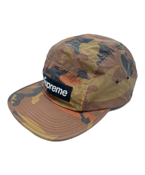 SUPREME（シュプリーム）SUPREME (シュプリーム) ナイロンリフレクターキャンプキャップ ブラウンの古着・服飾アイテム