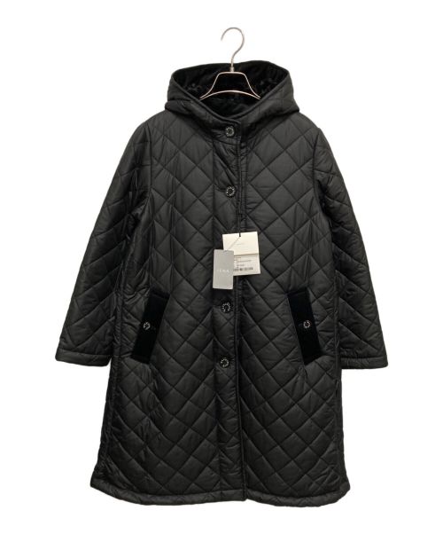 MACKINTOSH（マッキントッシュ）MACKINTOSH (マッキントッシュ) NEW GRANGE ボアキルティングコート ブラック サイズ:8の古着・服飾アイテム