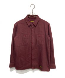 NEIGHBORHOOD（ネイバーフッド）の古着「LUMBERS SOLID/CW-SHIRT.LS」｜ボルドー