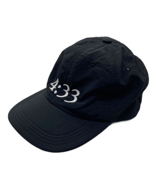 GARBAGE（ガーベッジ）GARBAGE (ガーベッジ) SOFT BRIM 6 PANEL CAP -4:33- ブラックの古着・服飾アイテム