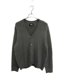 stussy（ステューシー）の古着「Brushed Cardigan」｜グレー