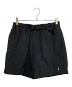 ENNOYエンノイ）の古着「Nylon Easy Shorts」｜ブラック