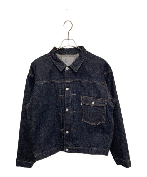 New Manual（ニュー・マニュアル）New Manual (ニュー・マニュアル) #001 1ST LV T-BACK DENIM JACKET ONEWASHED インディゴ サイズ:FREEの古着・服飾アイテム