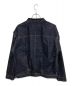 New Manual (ニュー・マニュアル) #001 1ST LV T-BACK DENIM JACKET ONEWASHED インディゴ サイズ:FREE：40000円