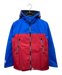 A BATHING APE（アベイシングエイプ）の古着「shark hoodie jacket」｜レッド×ブルー