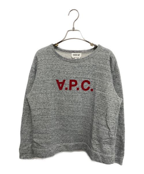 A.P.C.（アーペーセー）A.P.C. (アーペーセー) HIVER87スウェット グレー サイズ:Ｍの古着・服飾アイテム