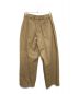 Nanmo. (ナンモ) stately volume pants / タックワイドパンツ ベージュ サイズ:L：8000円