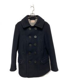 BONCOURA（ボンクラ）の古着「Pea Coat　ピーコート」｜ネイビー