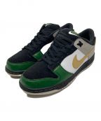 NIKE×MITA SNEAKERSナイキ×ミタ スニーカーズ）の古着「Dunk Low JP ONKOCHISHIN」｜ブラック×グリーン