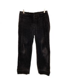 OLD JOE & Co.（オールドジョー）の古着「PADED BACK ROVER TROUSER」｜ブラック