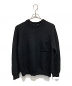 OLD JOE & Co.オールドジョー）の古着「ALPAKA CREW-NECK SWEATER」｜ブラック