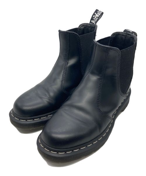 Dr.Martens（ドクターマーチン）Dr.Martens (ドクターマーチン) 2976 ホワイトステッチ チェルシーブーツ ブラック サイズ:UK5/US M 6/EU38/US L 7の古着・服飾アイテム