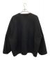 DESCENDANT (ディセンダント) knot fleece cardigan ブラック サイズ:3：12000円