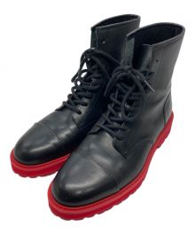 Onitsuka Tiger（オニツカタイガー）の古着「LACE-UP BOOT」｜ブラック×レッド