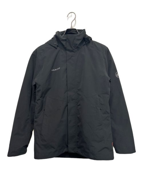 MAMMUT（マムート）MAMMUT (マムート) Trovat 3 in 1 HS Hooded Jacket AF Men ブラック サイズ:Ｌの古着・服飾アイテム