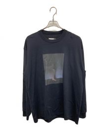 stein（シュタイン）の古着「OVERSIZED LONG SLEEVE TEE IMAZINE」｜ブラック