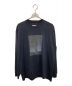 stein（シュタイン）の古着「OVERSIZED LONG SLEEVE TEE IMAZINE」｜ブラック