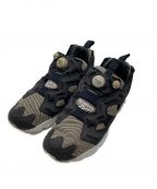 REEBOKリーボック）の古着「INSTAPUMP FURY」｜ブラック×ベージュ