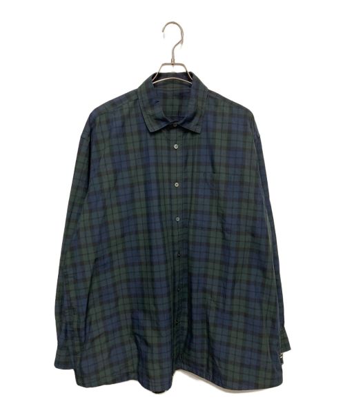 BROCHURE（ブローシュアー）BROCHURE (ブローシュアー) GENERALLY SHIRTS グリーン サイズ:Mの古着・服飾アイテム