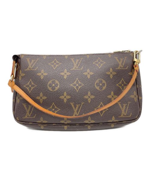 LOUIS VUITTON（ルイ ヴィトン）LOUIS VUITTON (ルイ ヴィトン) ポシェット・アクセソワール/ハンドポーチ ブラウン サイズ:なし（実寸をご確認ください）の古着・服飾アイテム