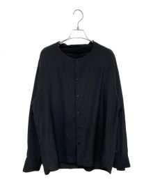 LAD MUSICIAN（ラッドミュージシャン）の古着「DECHINE BOW COLLAR SHIRT」｜ブラック