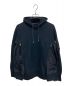 sacai（サカイ）の古着「Sponge Sweat x MA-1 Hoodie」｜ブラック