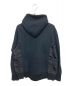 sacai (サカイ) Sponge Sweat x MA-1 Hoodie ブラック サイズ:3：25000円