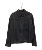 COMOLIコモリ）の古着「1st Tracker Denim Jacket」｜ブラック